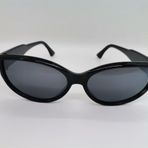 Cat Eye Bayan Oval Güneş Gözlüğü Beyaz Güneş Gözlüğü Siyah-Tek Ebat