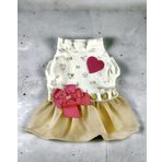 Cat Fuschia Creamy Tütülü Kedi Elbisesi (X-Large / 4 - 5 kg )