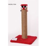 Cat Hause T05 Kırmızı 60 cm Kalın Palyaço Kedi Tırmalama