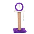 Cat Hause T6 Çemberli Mor 78 cm Kedi Tırmalama