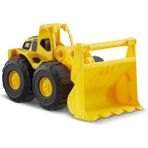 Cat Inşaat Filosu 10" Lastikli Yükleyici Oyuncağı - Gerçek Çalışan Parçalar, Iç Mekan/dış Mekan, 3+ Yaş Erkek Çocuklar Için Sağlam Plastik Yapı (Yurt Dışından) - Renkli