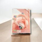 Cat Kulaküstü Bluetooth Kedi Kulaklı Kulaklık - Pembe