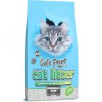 Cat Litter 10 lt Cute Faces Grey Marsilya Sabun Kokulu Topaklanan İnce Taneli Kedi Kumu