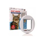 Cat Mate Cam Için Kedi Kapısı 4 Yollu