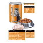 Cat Plus Sos İçinde Et Parçacıklı Tavuklu 24x400 gr Yetişkin Kedi Konserve Yaş Mama