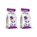 Cat Town 10 lt x 2 Adet Lavanta Kokulu Bentonit İnce Taneli Kedi Kumu