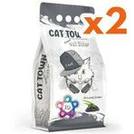 Cat Town Active Carbon 2x10 lt İnce Taneli Kedi Kumu