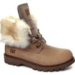 Cat Utah Fur Kadın Bej Crazy Deri Bot