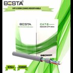 Cat6 23 Awg 305 Metre Ip Kamera Kablosu