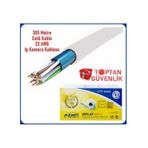 Cat6 305 Metre Cat 6 Kablo 23 Awg Ip Kamera Kablosu Arna-5635