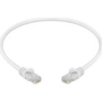 Cat6 Ethernet Internet Lan Network Patch Kablo - Fabrikasyon 20CM - Beyaz - 20 cm