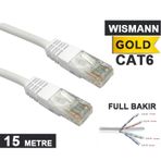 CAT6 KABLO 15 METRE DATA/İNTERNET/MODEM/ETHERNET KABLOSU