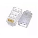 Cat6 Konnektor Jack Rj45 50 Lık Paket Q-J650