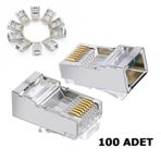 CAT6 METAL RJ45 JACK KONNEKTÖR UÇ LAN ETHERNET JAK 100 ADET