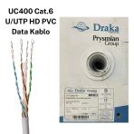 Cat6 Network Data Kablo, Uc400 Cat.6 U/Utp Hd Pvc, 1 Metre