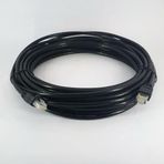 Cat6 Utp Siyah Patch Kablo 7 metre 23 awg