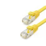 Cat7 Ethernet Patch Kablosu 10 Gbps 600 Mhz 1 M - Sarı Hdx5103