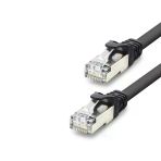 Cat7 Ethernet Patch Kablosu 10 Gbps 600 Mhz 1 M - Siyah Hdx5090