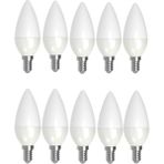Cata 10 Adet 7W Günışığı Sarı Işık LED Mum Ampul