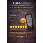 Cata 10 Lu Aydınlatma Kumandası Ct-9152 (10X50w) 220V