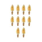 Cata 10'lu 4 Watt Rustik Led Ampul CT-4280 E14 Duy 2700K Amber Işık, CT-4280-DRK