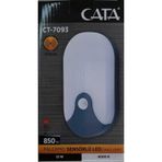Cata 12w Sensörlü Dekoratif Led Aplik Ct 7093 Beyaz - Gri