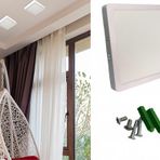 Cata 18W Beyaz Sıva Üstü Beyaz Kasa Kare Led Panel