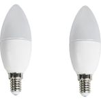 Cata (2 Adet) 7W Ledli Buji Ampul E14 Duylu Sarı Işık CT-4079S
