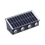 Cata 20w Kos Solar Şarjlı Led Duvar Bahçe Aydınlatma Aplik Ct-8010