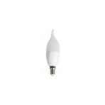 Cata 3 Adet Ct-4080 8 Watt Beyaz Mum E14 Buji Kıvrık Led Ampul Avize Ampulü