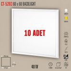 Cata - 40W 10 Adet 60X60 LED Panel (Beyaz-Günışığı) - CT-5283