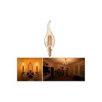 Cata 4W Günışığı Rustik Kıvrık Buji Led Ampul E14,CT-4281A_83