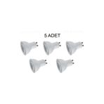 Cata 5 Adet - 7w Çanak Led Ampul - Spot Ampülü Ct 4215 (GÜN IŞIĞI)