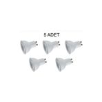 Cata 5 ADET CATA CT 4215 7W Led Çanak Ampul 6400K Beyaz Işık