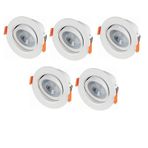 Cata 5 Adet Ct 5204 Cata 5 W Sıva Altı LED Spot Günışığı 3200K