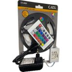 Cata 5 mt RGB Şerit LED Set 12V 4W Kumanda ile Yüksek Parlaklık ve Renk Seçenekleri