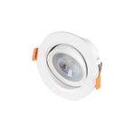Cata 5204 5w-7W Cob Led Spot Beyaz Gövde Günışığı Sarı Işık Ct-5204 3200 Kelvin