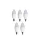 Cata 5'li Ct-4083 Led Ampul-ince E14 Duy-avize Ampülü-beyaz Işık 6400k