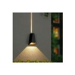 Cata 6 W Malta İki Yönlü Led Duvar Aplik - Gün Işığı (3000K) - Siyah - IP54 - CT-7063