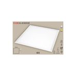 Cata 60x60 40w Kare Sıva Altı Led Panel Armatür Backlıght Beyaz 6400k 3200lm 220v IP20