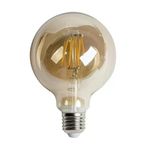 Cata 6W E27 Amber Rustik Led Glop Ampul Ct4286