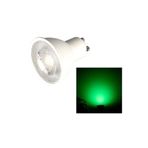 Cata 7W Gu10 Duylu Yeşil Led Ampul (Starter Duylu Çanak Led Spot Ampulu)