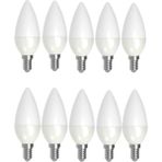 Cata 7W Günışığı Sarı LED Mum Avize Ampulü E14 İnce Duylu 3200 Kelvin Güç Tüketimi 0,5 W