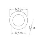 Cata 9W 5146B BEYAZ LED PANEL ARMATÜR