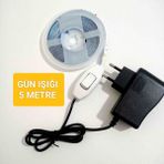 Cata Anahtarlı Adaptörlü Şerit LED - Gün Işığı - 5 METRE