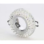 Cata Beyaz Led Çerçeveli Badem Kristal Cam Spot Ct-6610
