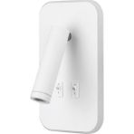 Cata Çift Kademeli Yatak Başı Aplik CT-5243 Beyaz Kasa - RGB