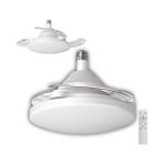 Cata CT-1156 Dolunay 3 Renk Modlu Kumandalı Dimlenebilir Hayalet Pervaneli 72W Ampul - Beyaz - Sarı - Günışığı