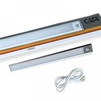 Cata CT-2464 10W 4000K Ararenk 40cm Bella Slim Cabinet Şarjlı Sensörlü Ledli Yatay Bant Armatür