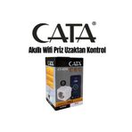 Cata CT-4010 3 Adet Uzaktan Kontrol Edilebilir Wi-Fi Tuya Smart Life Destekli Akıllı Priz